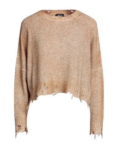 Avant Toi Woman Sweater Beige Size S Cotton, Polyamide, Elastane
