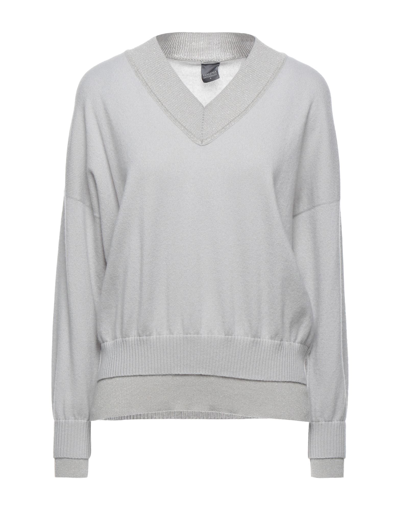 Lorena Antoniazzi Sweaters In Light Grey