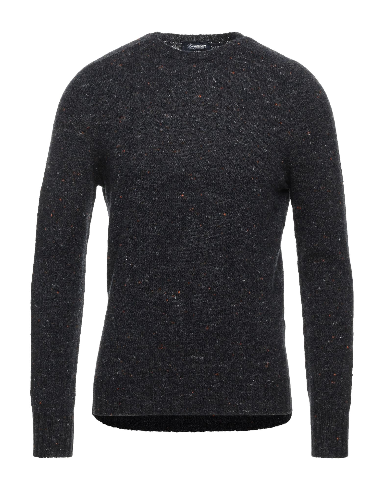 Drumohr Sweaters In Steel Grey