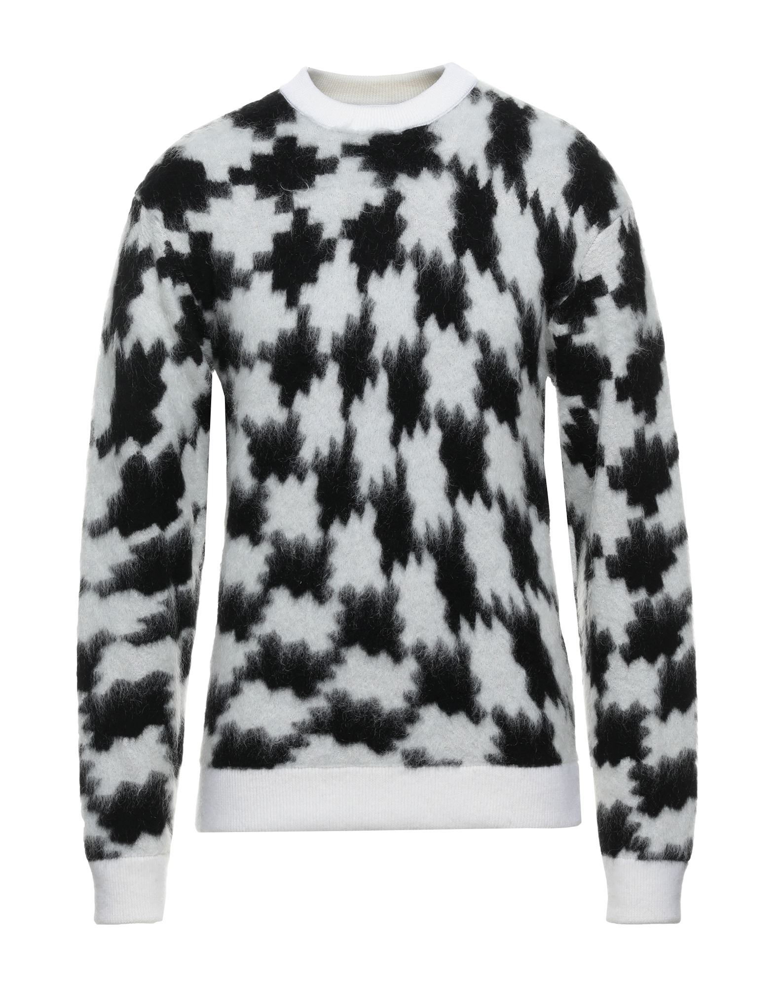 《セール開催中》MARCELO BURLON メンズ プルオーバー ホワイト XS ウール 52% / モヘヤ 25% / ナイロン 23%