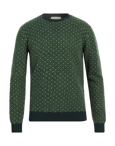 Altea Man Sweater Green Size S Virgin Wool, Polyamide