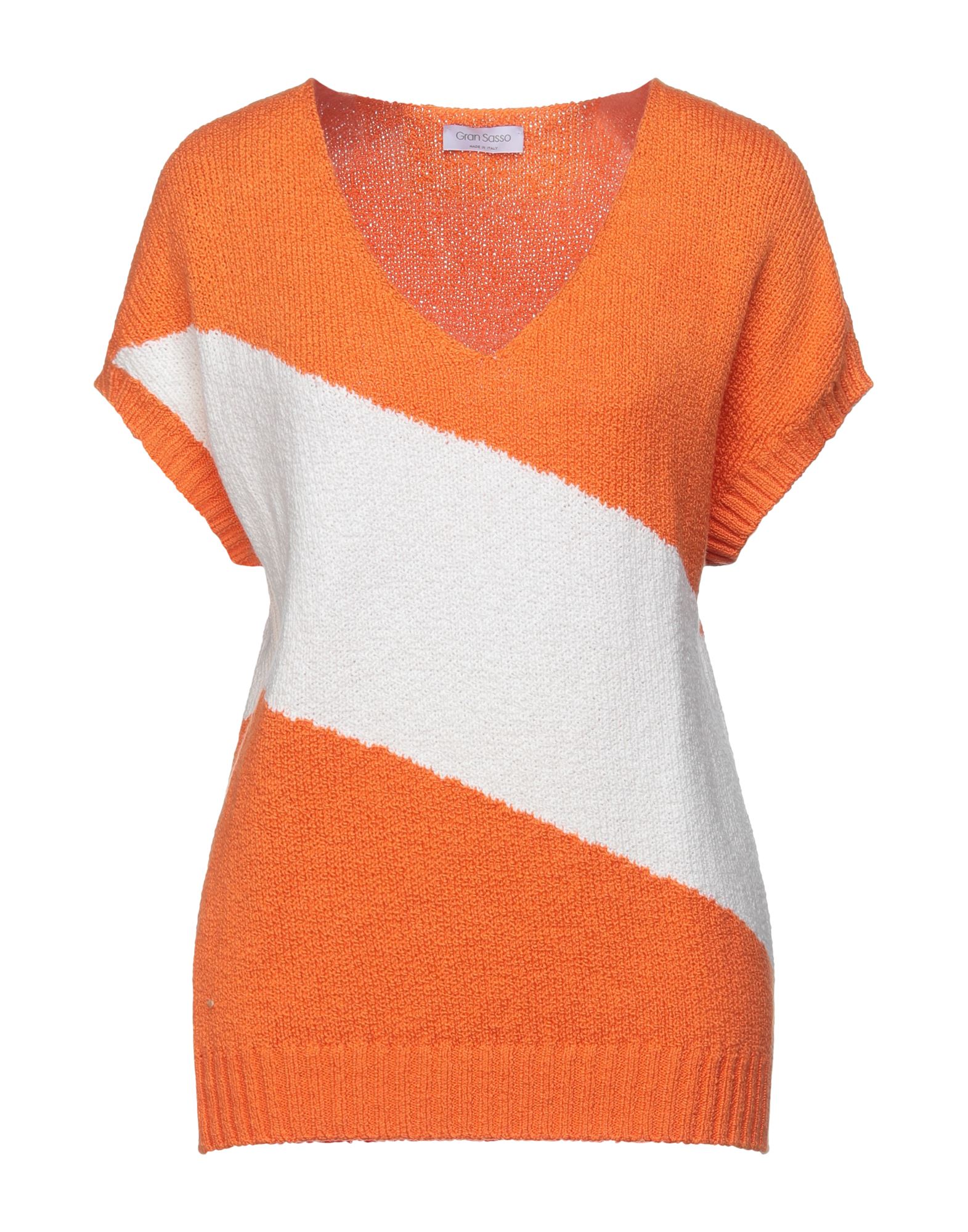 Gran Sasso Sweaters In Orange