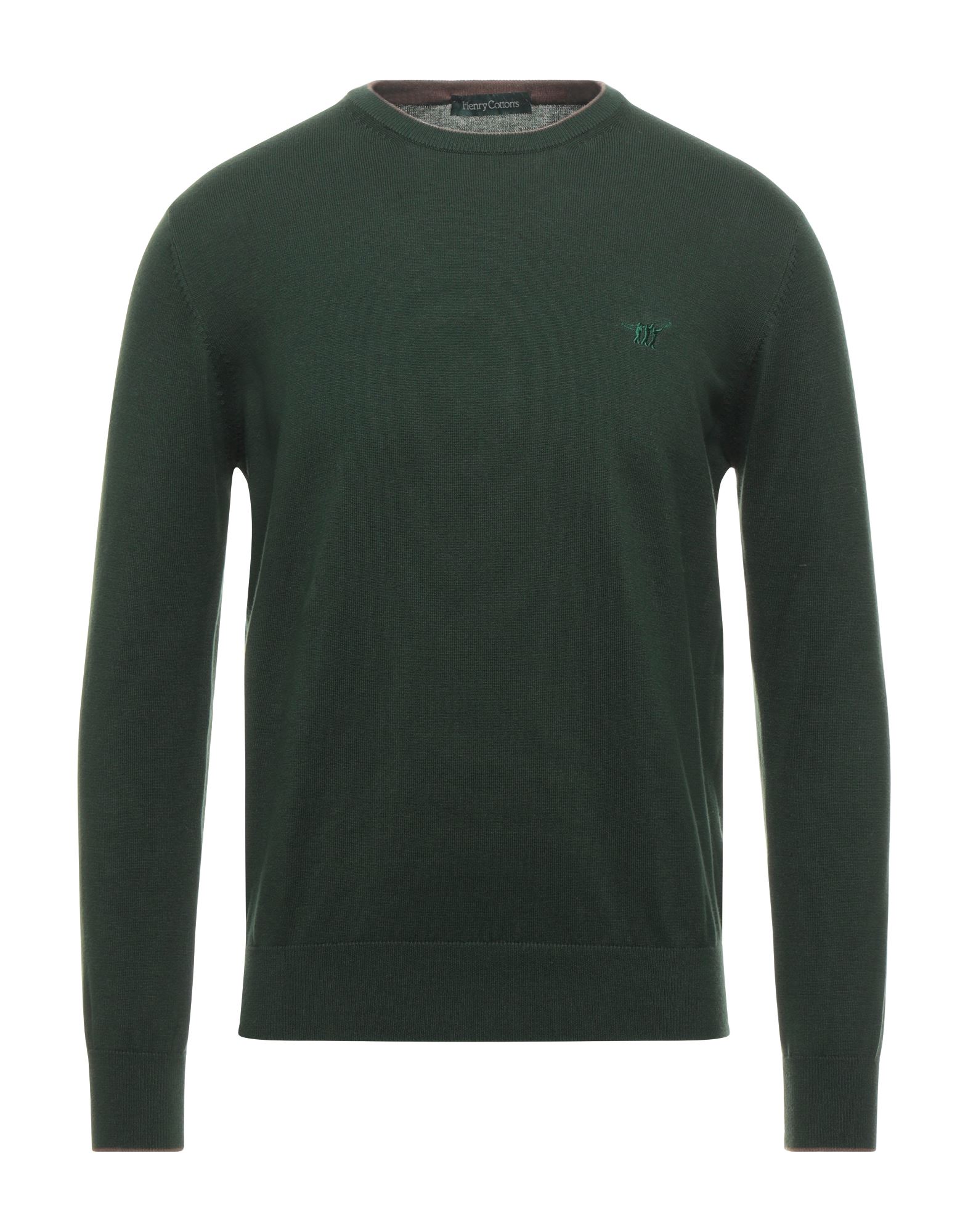 Henry Cotton's Sweaters In Dark Green