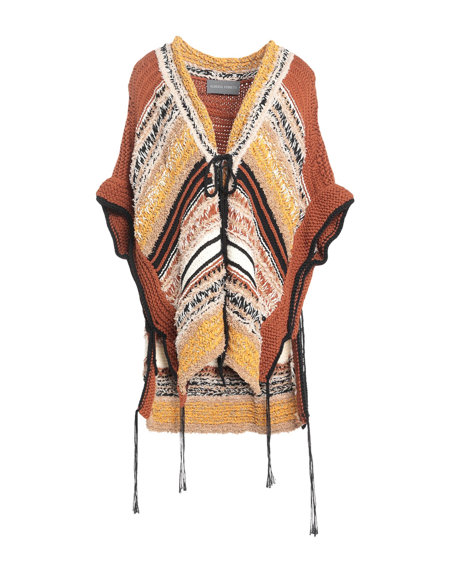 Alberta Ferretti Cardigans In Brown