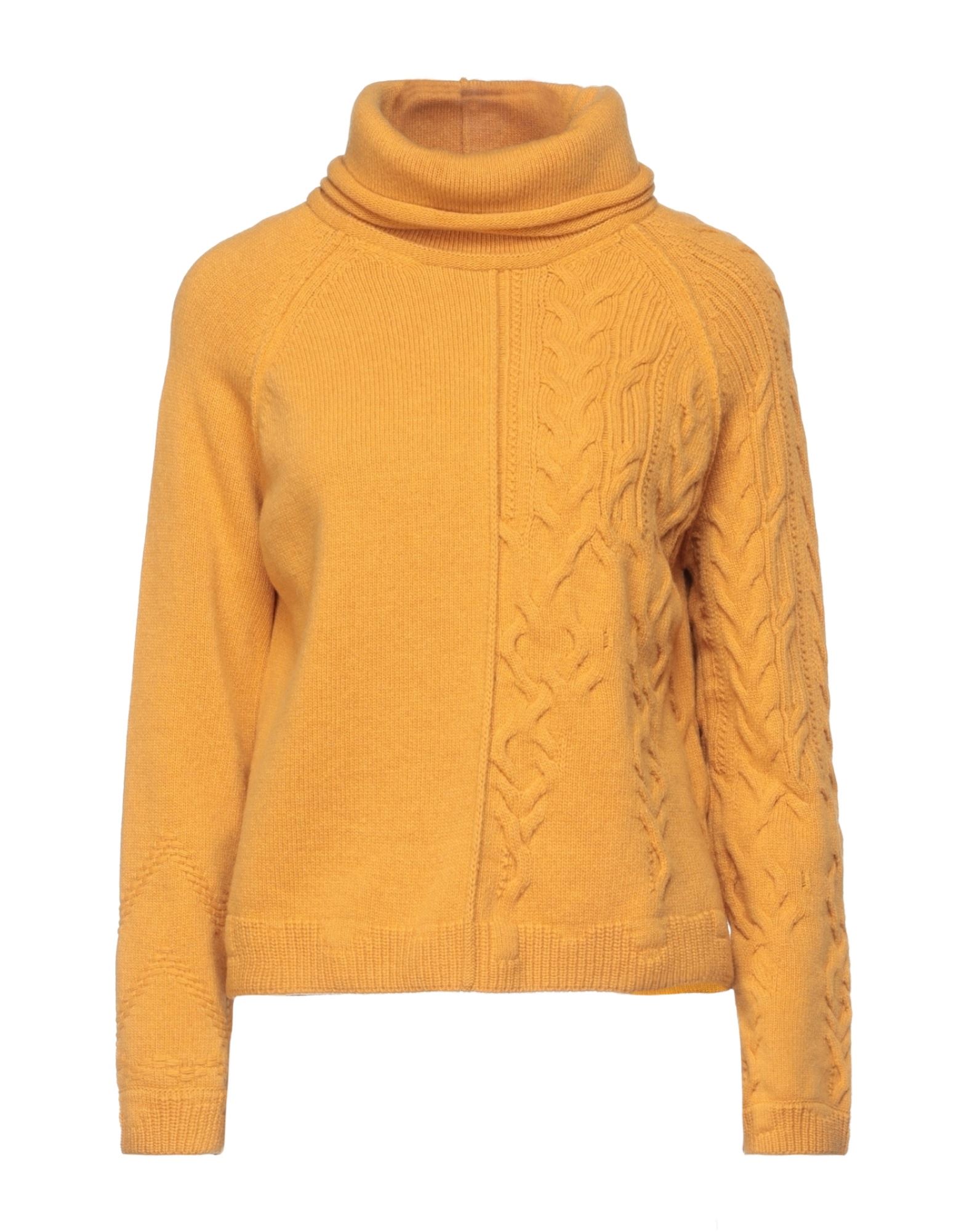 High Turtlenecks In Yellow