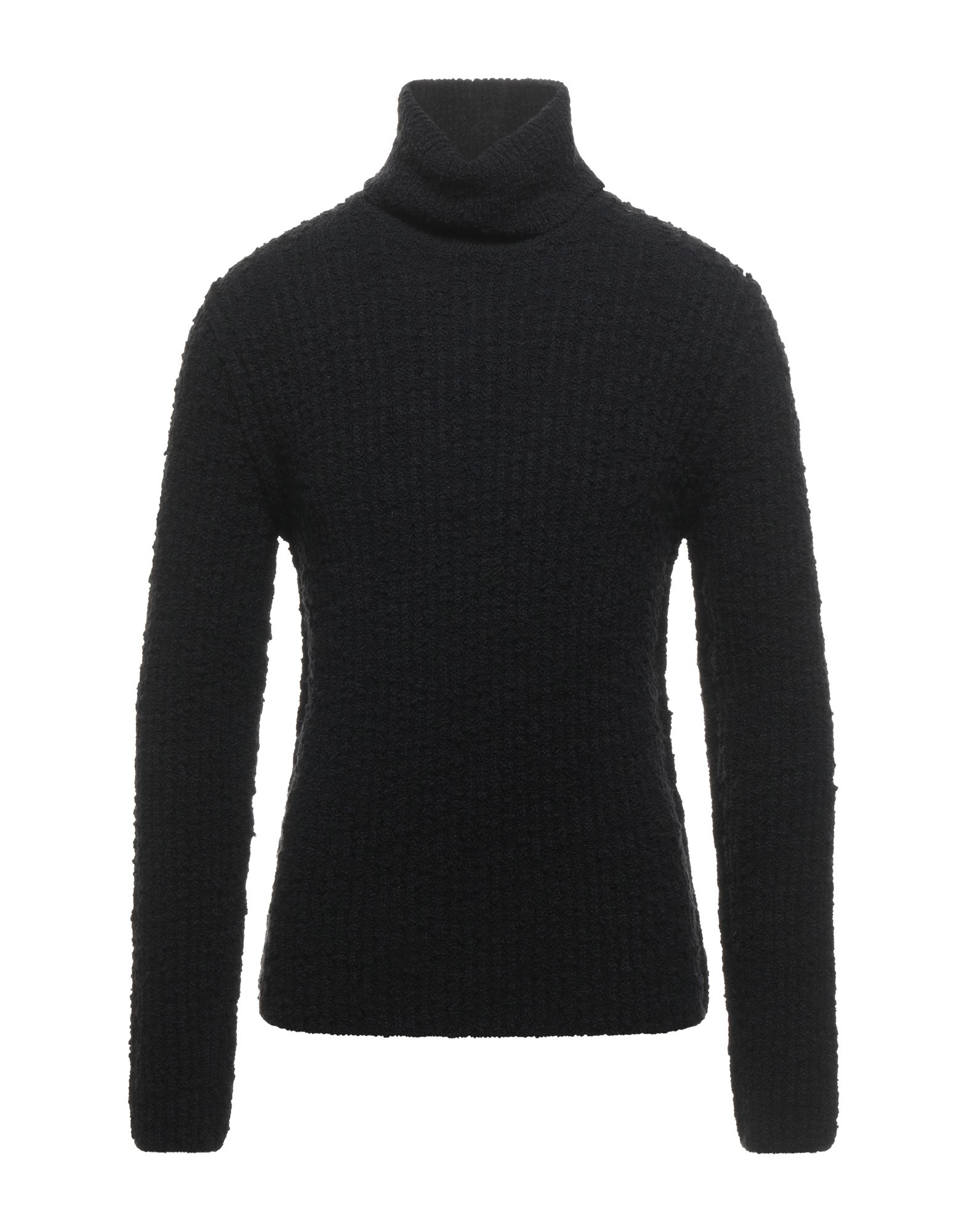 Shop Dolce & Gabbana Man Turtleneck Black Size 46 Virgin Wool, Polyamide