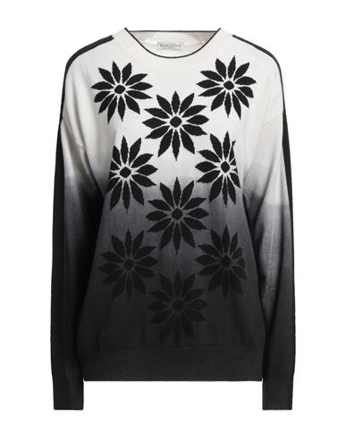 Ballantyne Woman Sweater Black Size 6 Cashmere