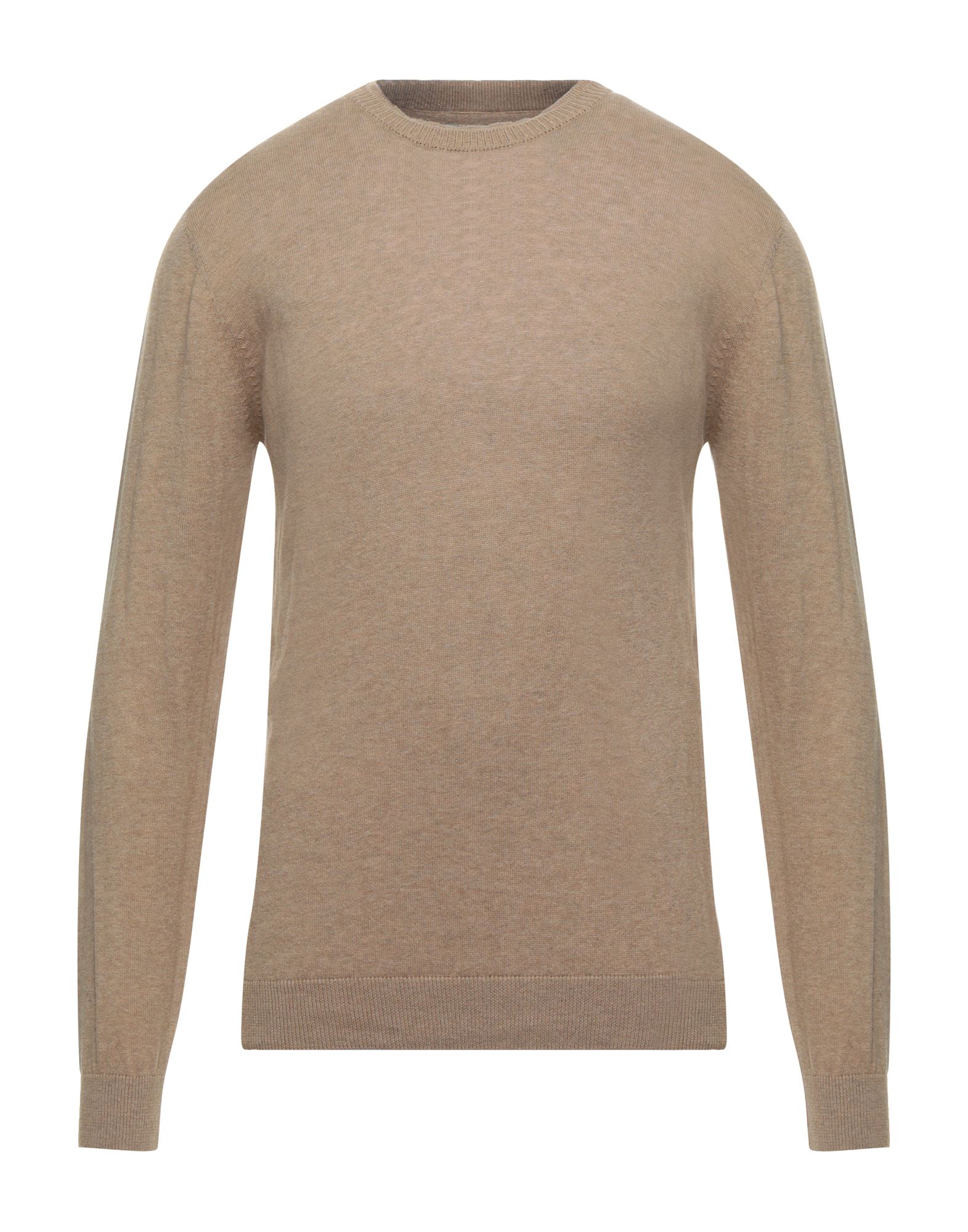 Solid ! Sweaters In Camel