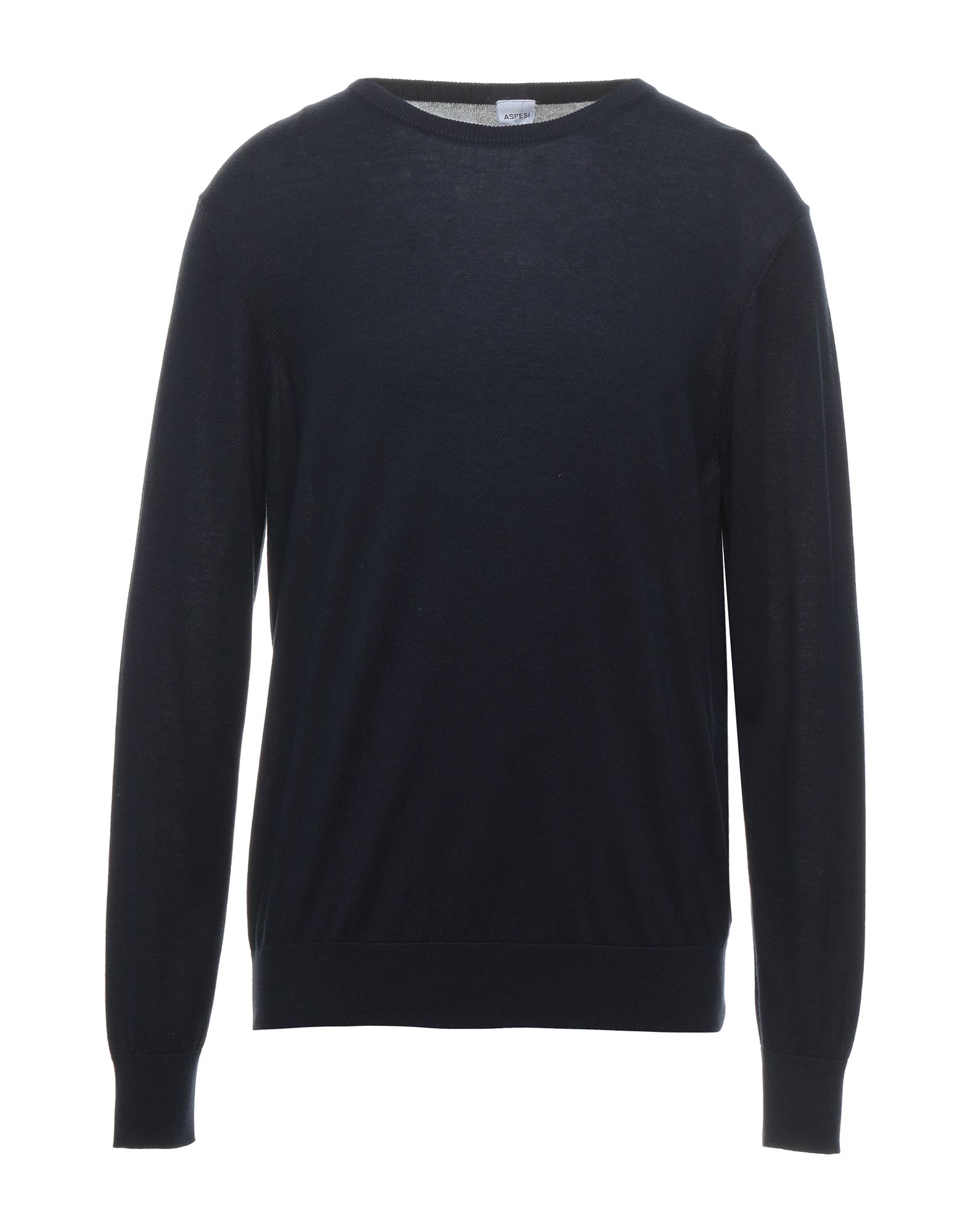 Shop Aspesi Sweaters In Dark Blue