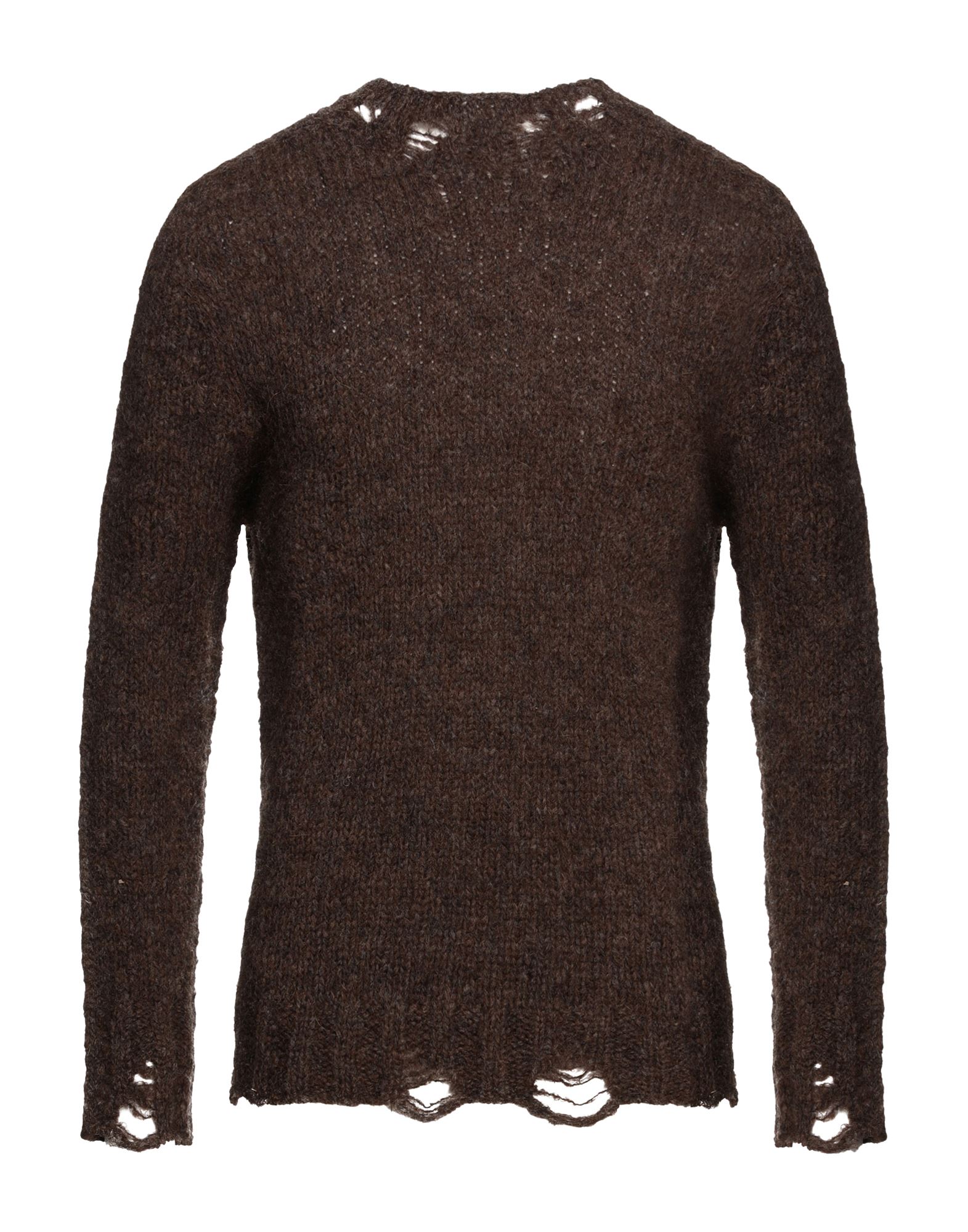 Alpha Studio Sweaters In Brown