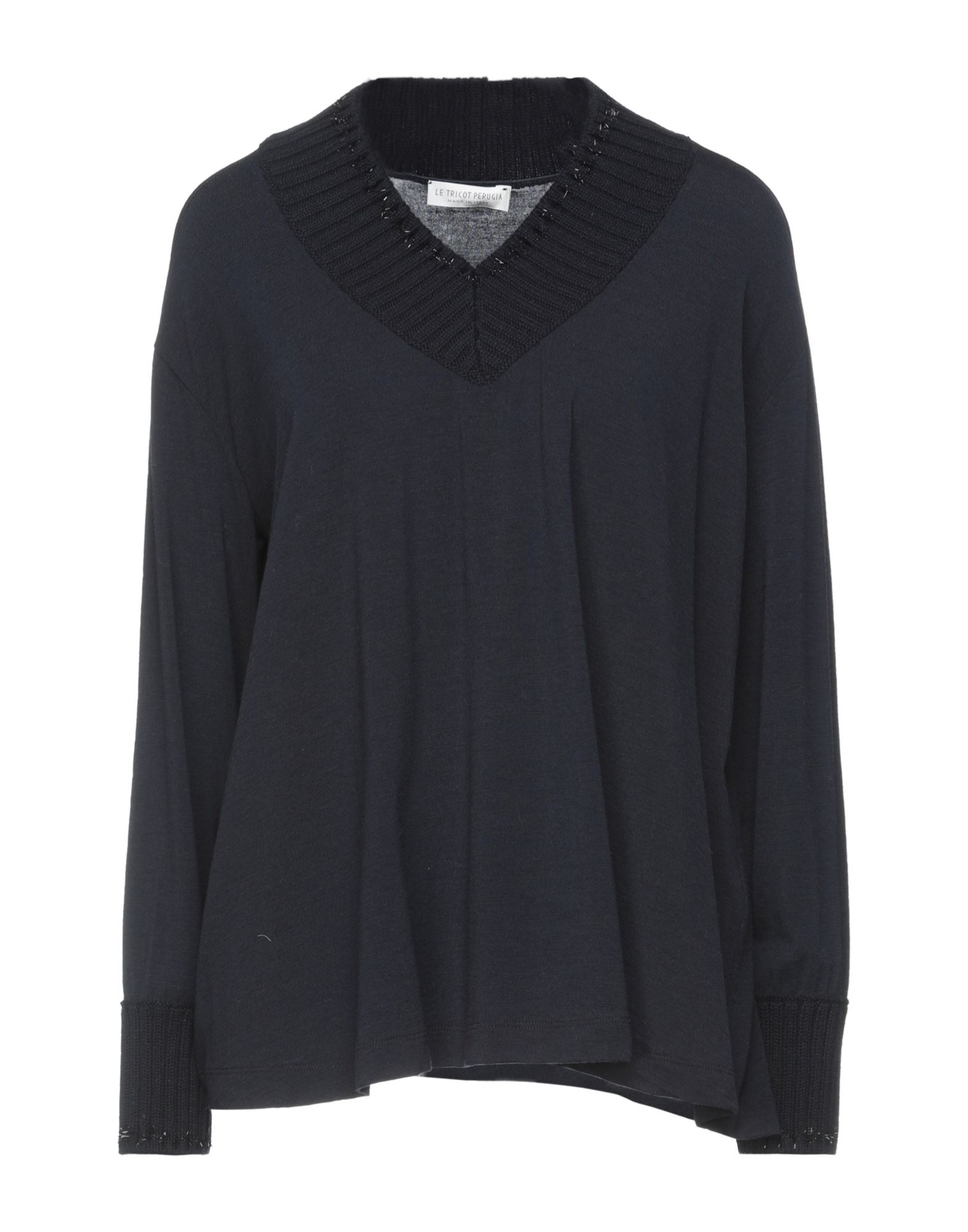 Le Tricot Perugia Sweaters In Dark Blue
