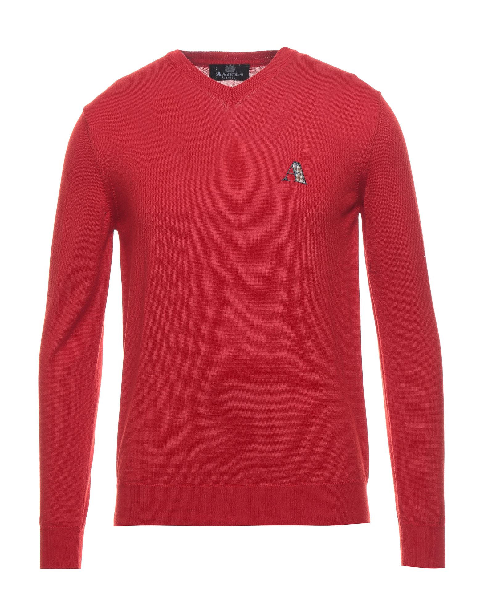 Aquascutum Sweaters In Red