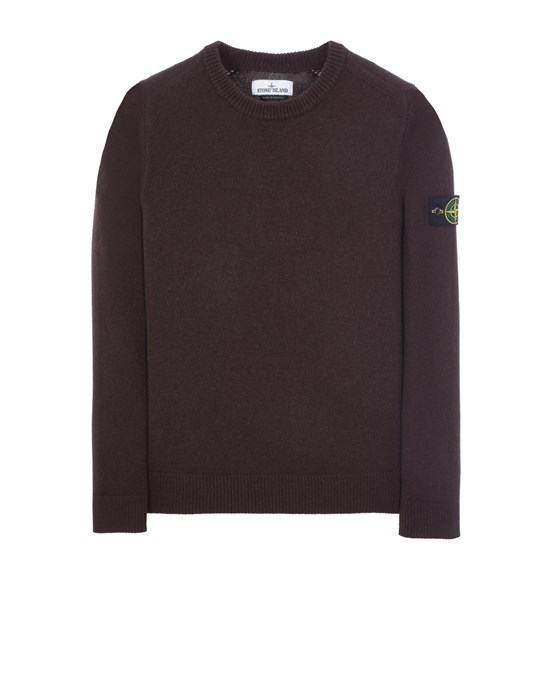 Sweater Man 535A3 LAMBSWOOL Front STONE ISLAND