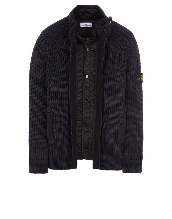 Stone island outlet thick wool jumper