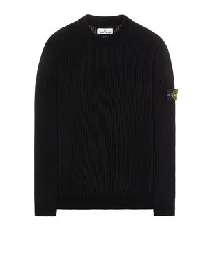 555A5 COTTON CHENILLE Sweater Stone Island Men - Official Online Store