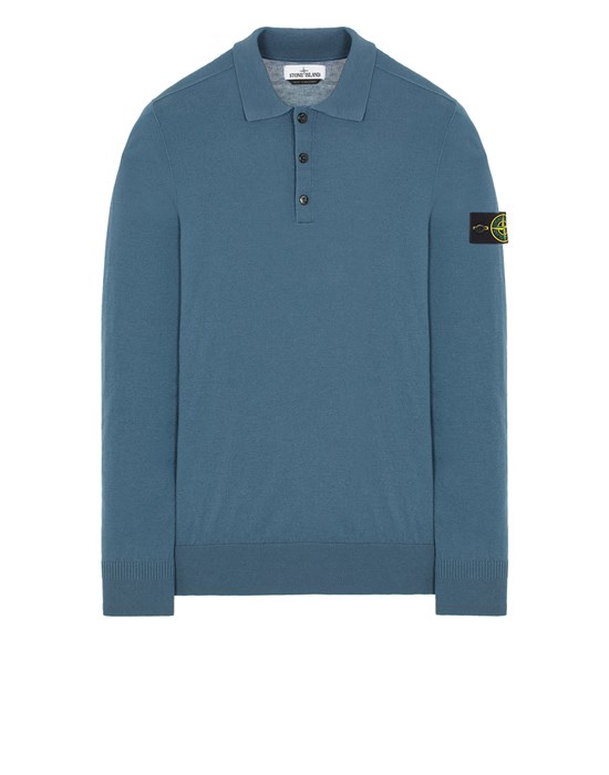 Sweater Herr 512A1 STRETCH WOOL Front STONE ISLAND