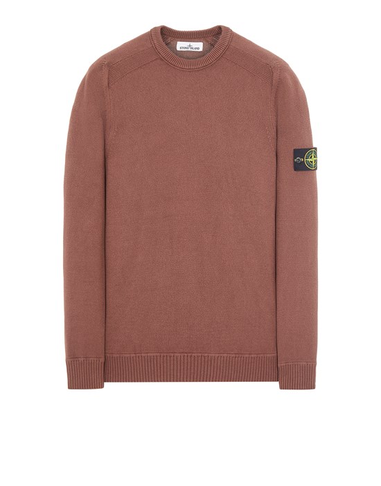 stone island red sweater