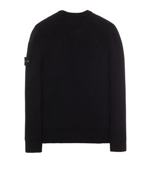 stone island black jumper mens