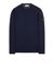 1 of 4 - Sweater Man 503A7 COMFORT WOOL-COTTON Front STONE ISLAND