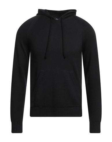Drumohr Man Sweater Black Size 48 Merino Wool