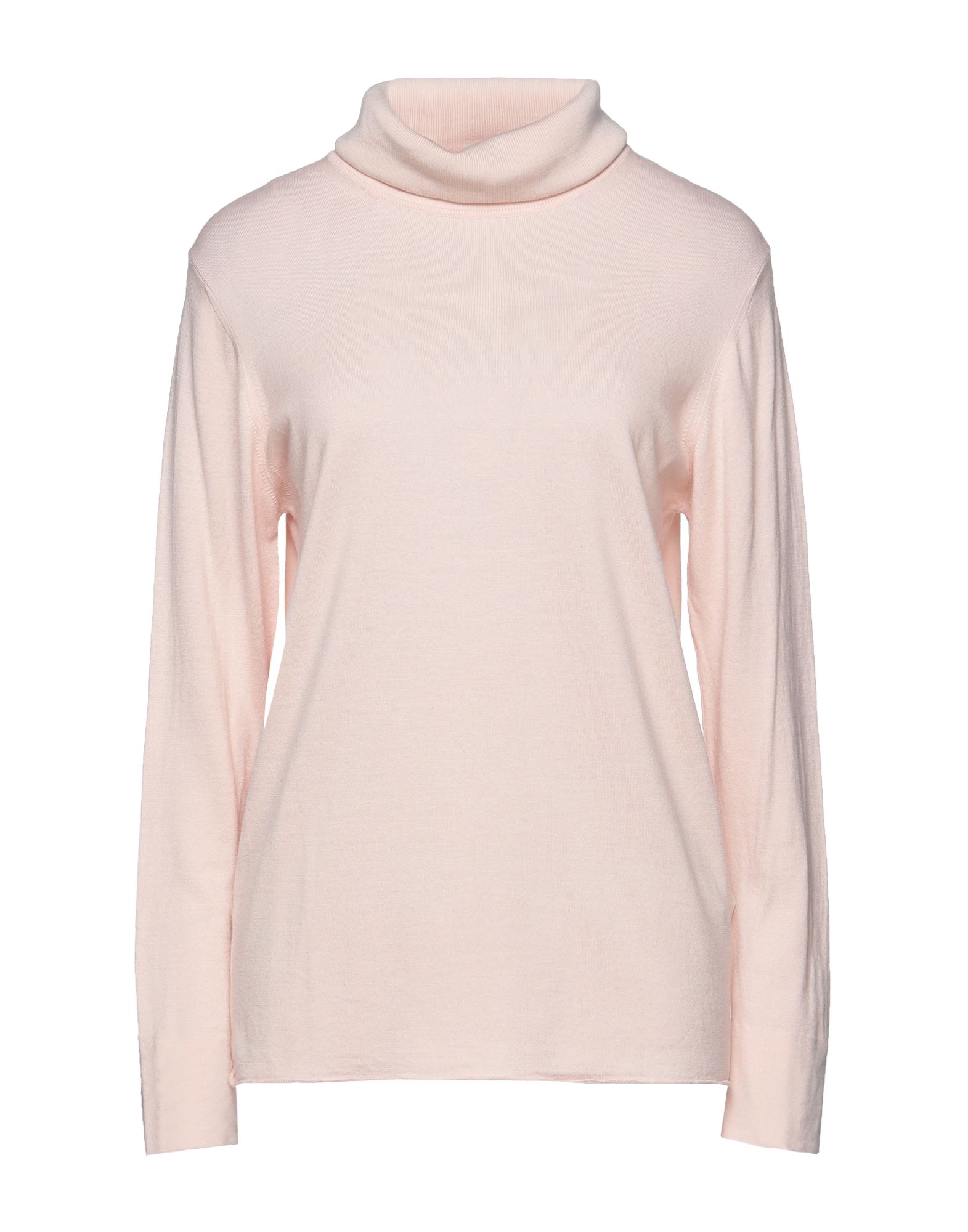 Alpha Studio Turtlenecks In Blush