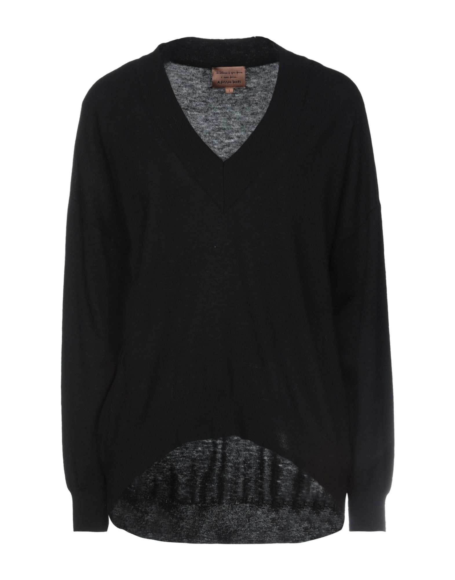 Alessia Santi Sweaters In Black