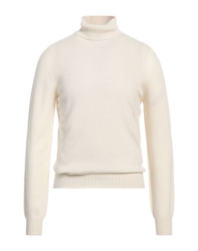 Scaglione Man Turtleneck Ivory Size S Cashmere