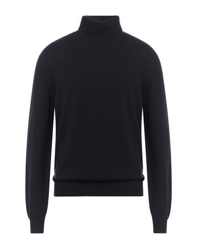 Scaglione Man Turtleneck Navy Size Xl Cashmere