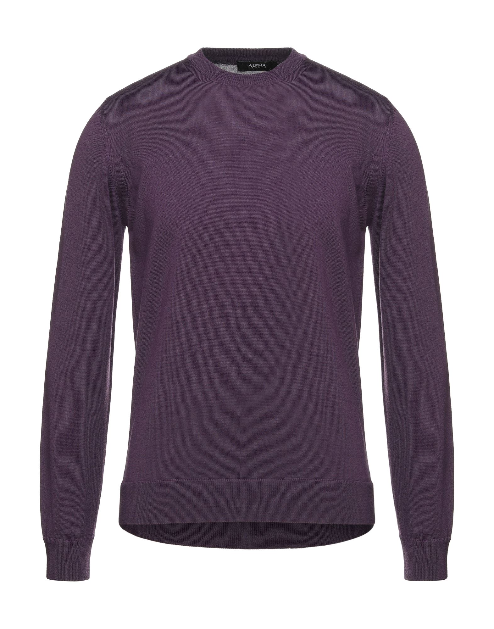 Alpha Studio Sweaters In Purple