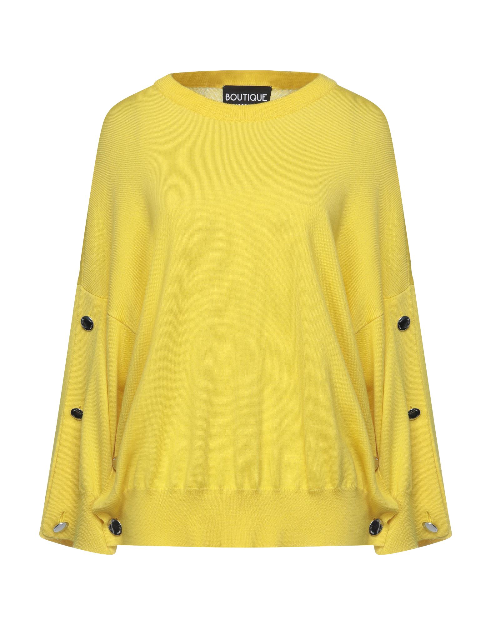 Boutique Moschino Sweaters In Yellow