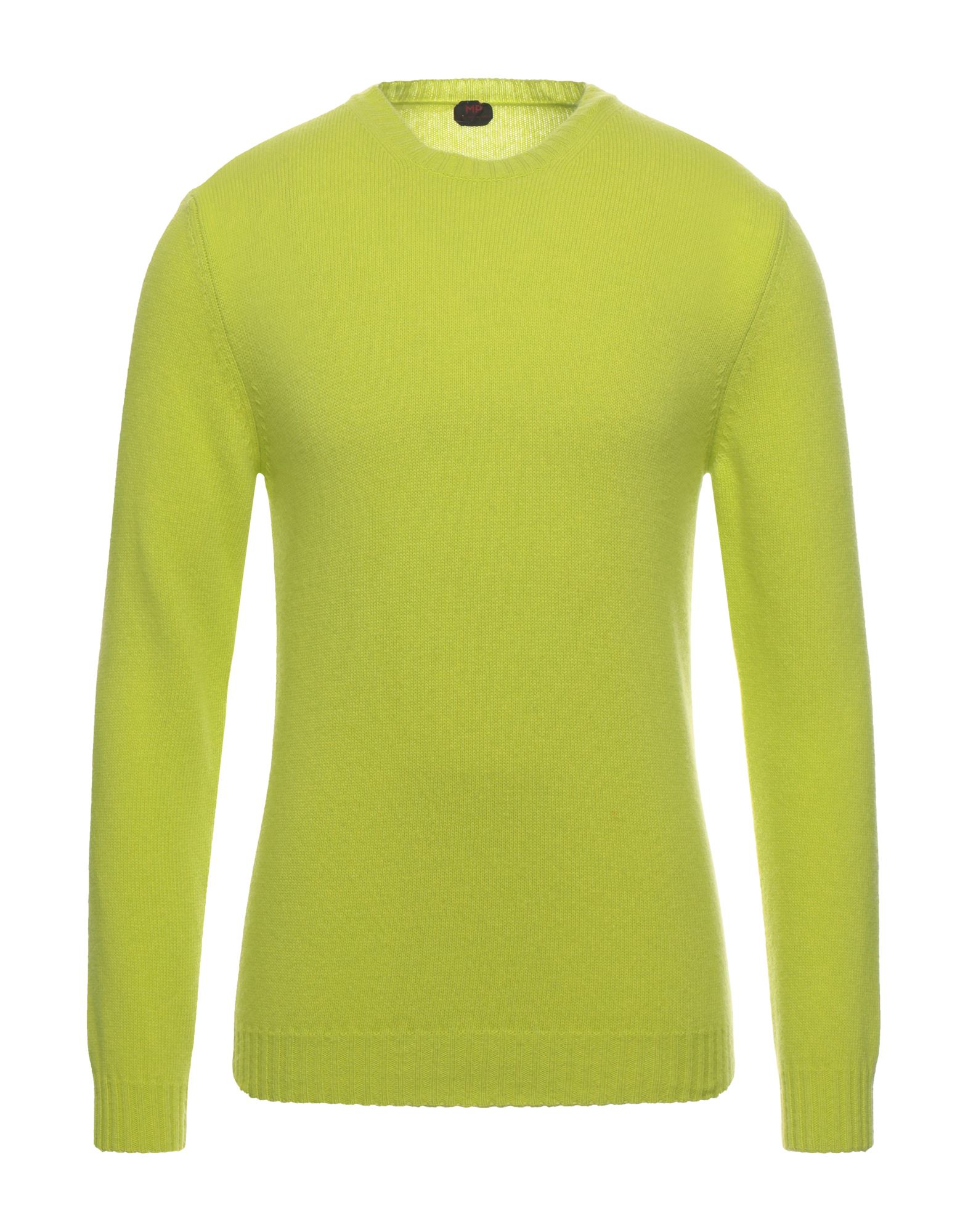 Mp Massimo Piombo Sweaters In Acid Green