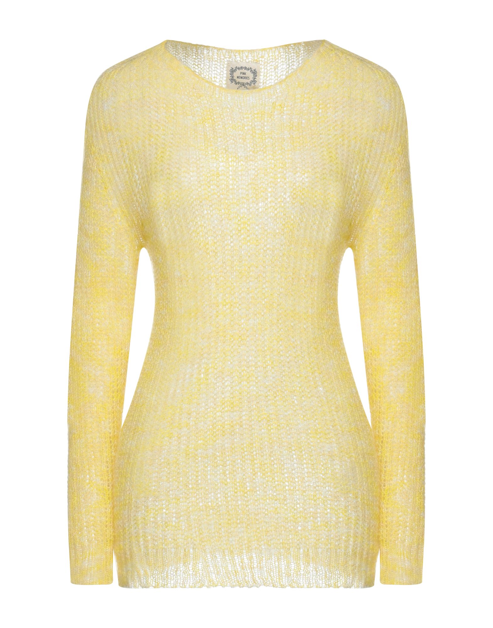 Pink Memories Sweaters In Yellow
