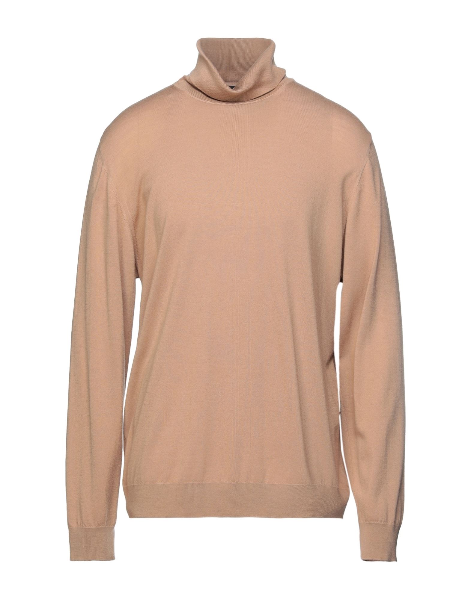 ALPHA STUDIO ALPHA STUDIO MAN TURTLENECK CAMEL SIZE 42 MERINO WOOL,14127166RG 7