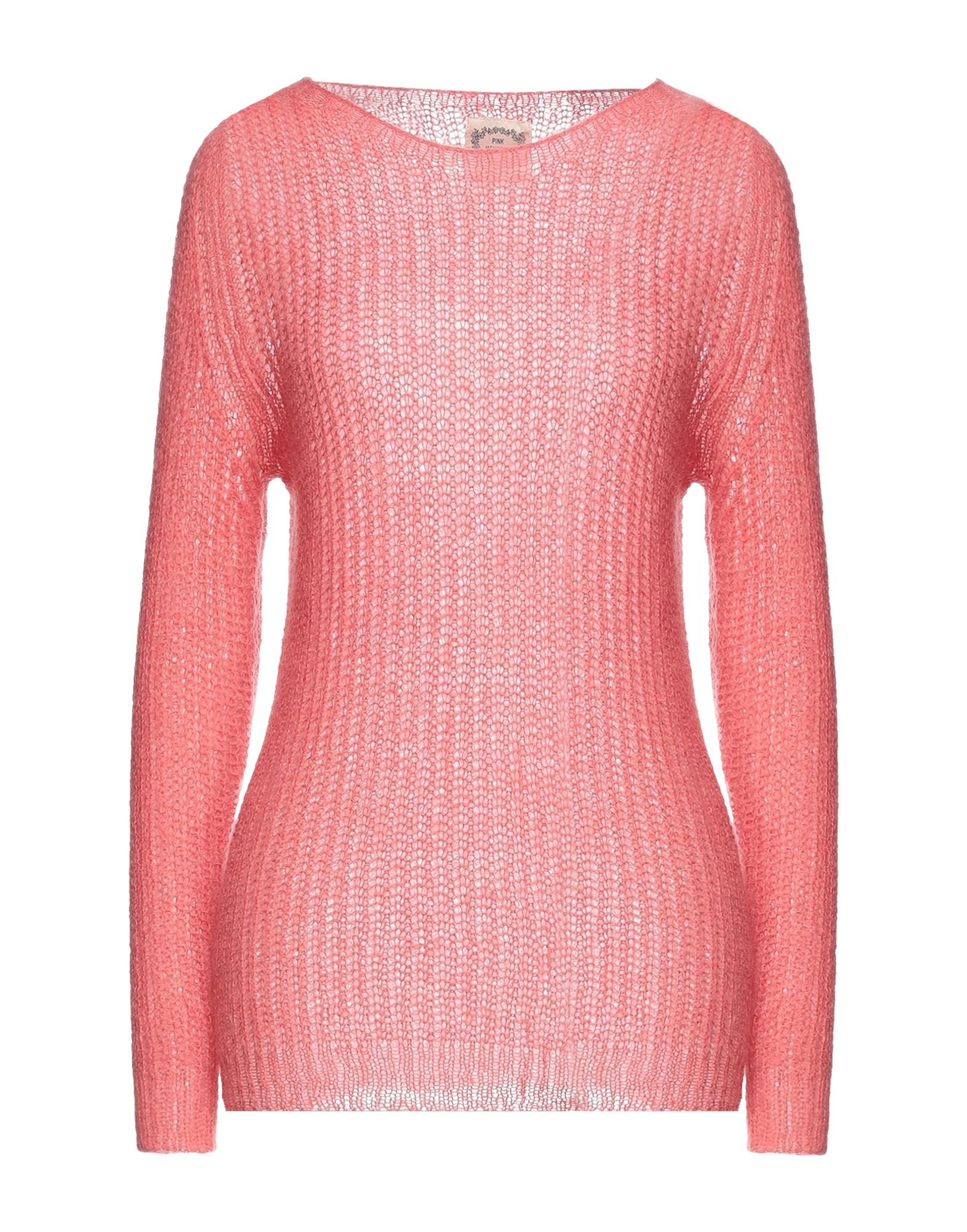 Pink Memories Sweaters In Coral