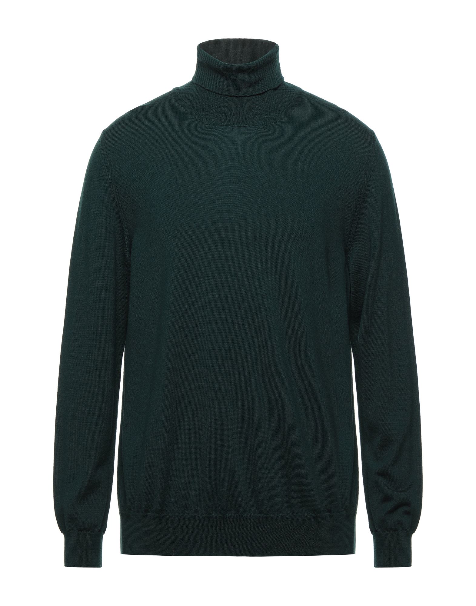 +39 Masq Turtlenecks In Dark Green