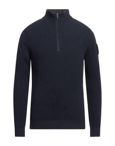Outhere Man Turtleneck Midnight Blue Size L Wool, Polyamide