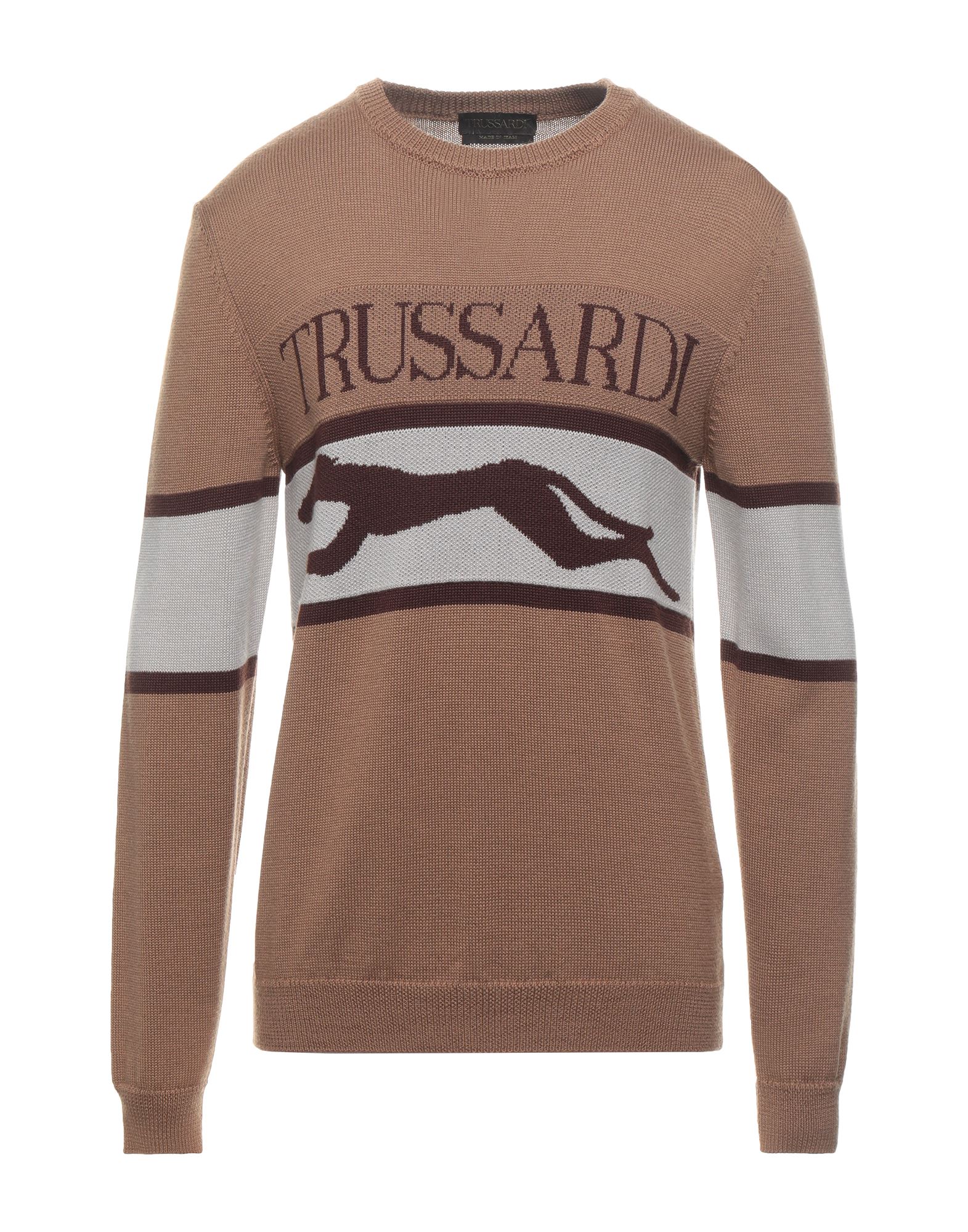 Trussardi Sweaters In Camel