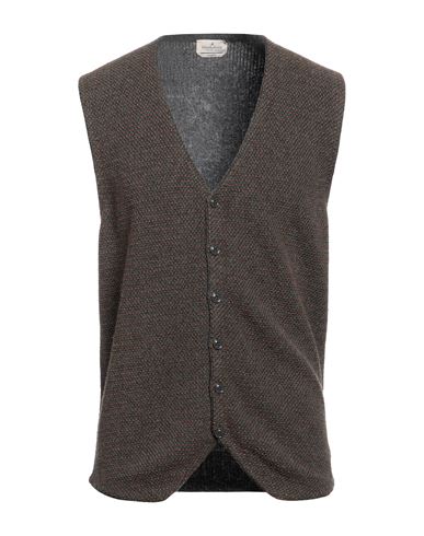 Shop Brooksfield Man Sweater Steel Grey Size 46 Wool, Polyamide, Viscose, Acrylic, Cashmere
