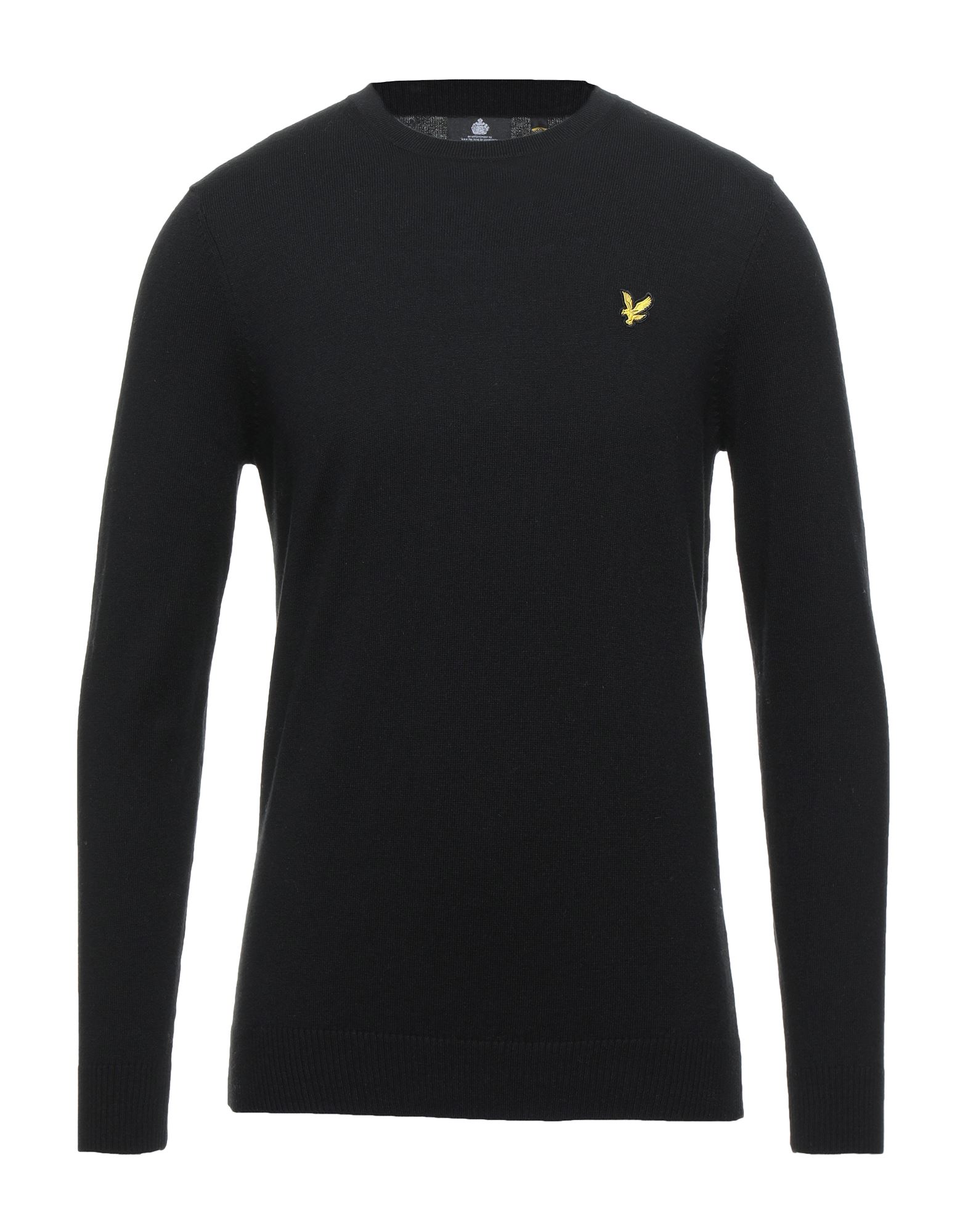 Lyle & Scott Crew Neck Sweatshirt - Jet Black In Black