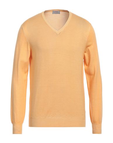 Gran Sasso Man Sweater Mandarin Size 40 Virgin Wool