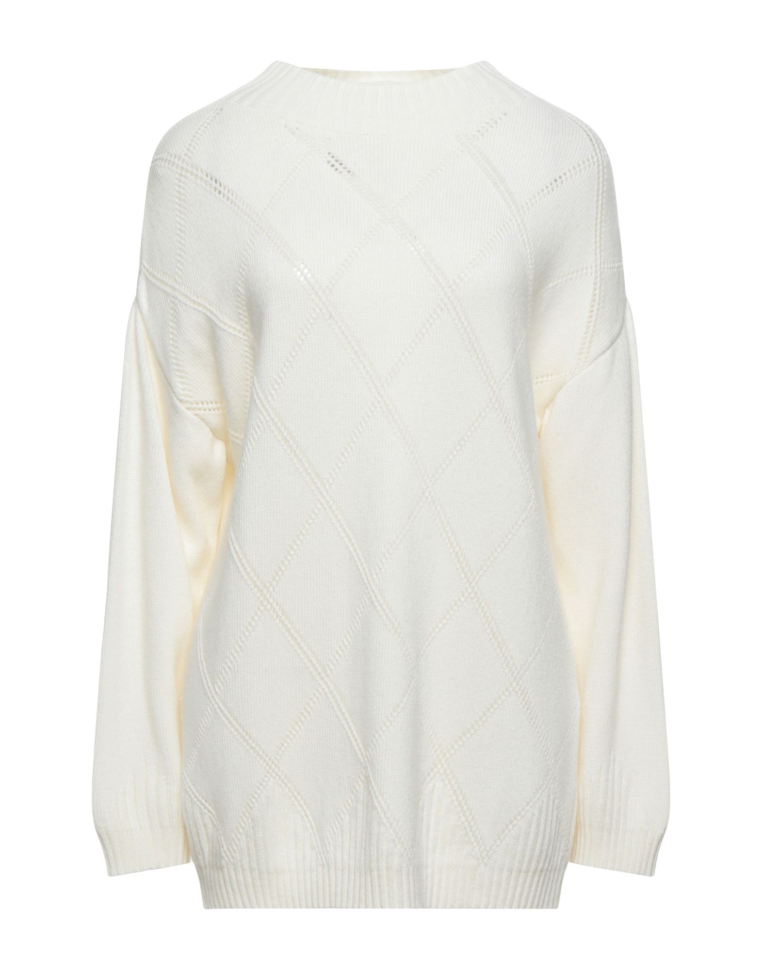N.o.w. Andrea Rosati Cashmere Sweaters In Ivory