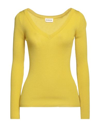 P.a.r.o.s.h P. A.r. O.s. H. Woman Sweater Yellow Size L Wool In Yellow