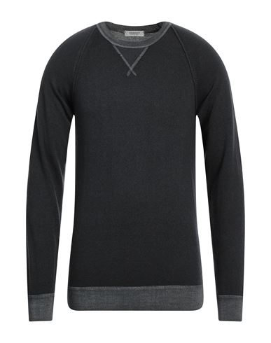 Crossley Man Sweater Steel Grey Size Xl Wool
