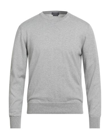Ballantyne Man Sweater Grey Size 44 Cotton, Cashmere