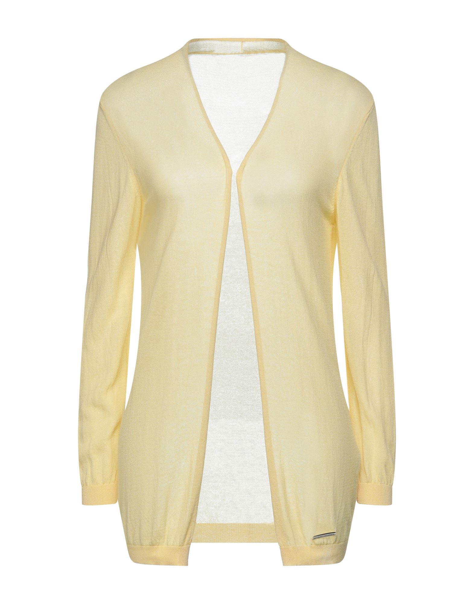 Frankie Morello Cardigans In Yellow