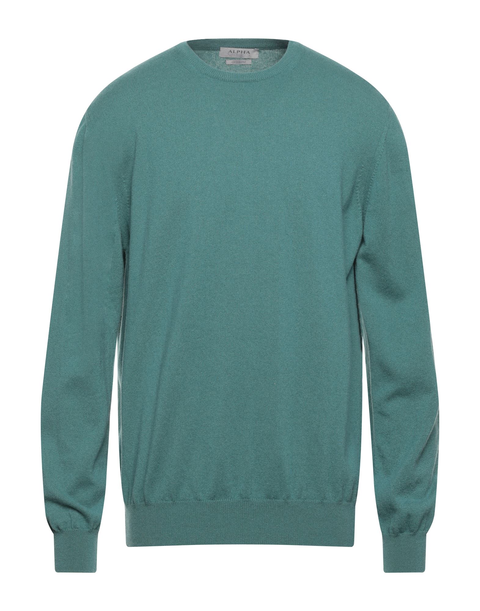 Alpha Studio Sweaters In Emerald Green