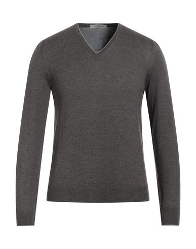 La Fileria Man Sweater Grey Size 36 Virgin Wool