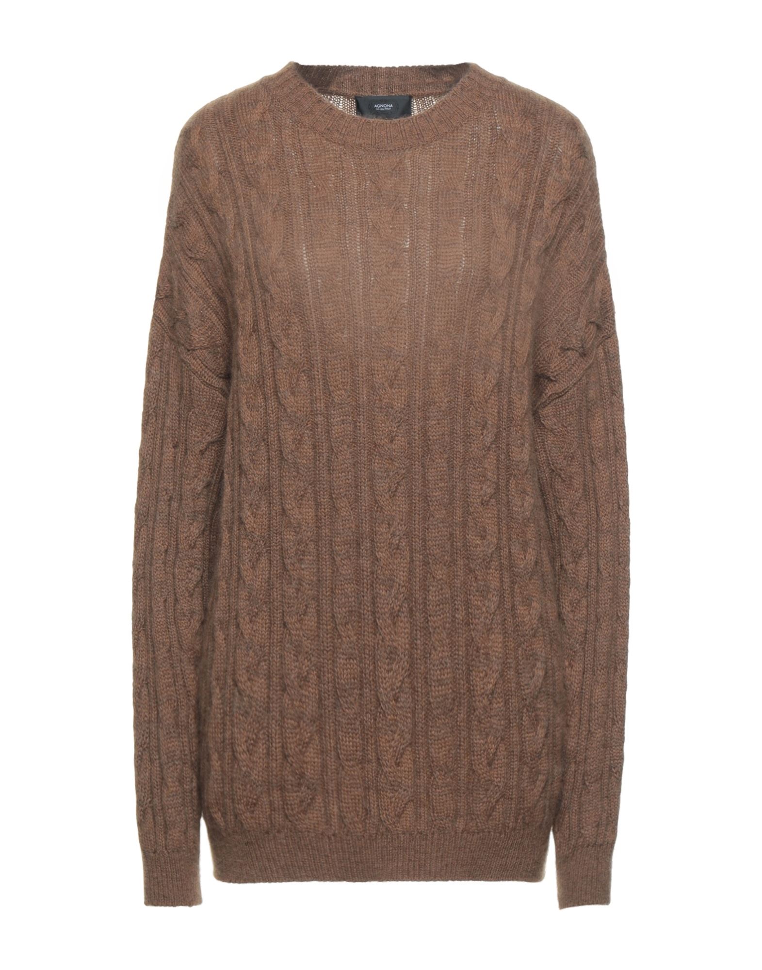 Agnona Sweaters In Brown