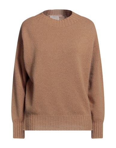 Drumohr Woman Sweater Tan Size Xs Cashmere In Brown