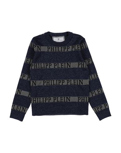 Philipp Plein Kids'  Toddler Girl Sweater Blue Size 6 Viscose, Polyester